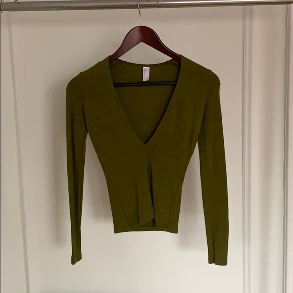 American Apparel Tops - Deep V top - American Apparel